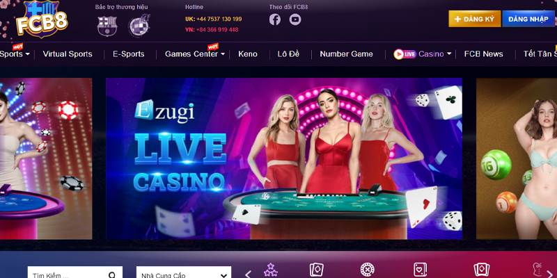  Giới thiệu tổng quan về Casino FCB8